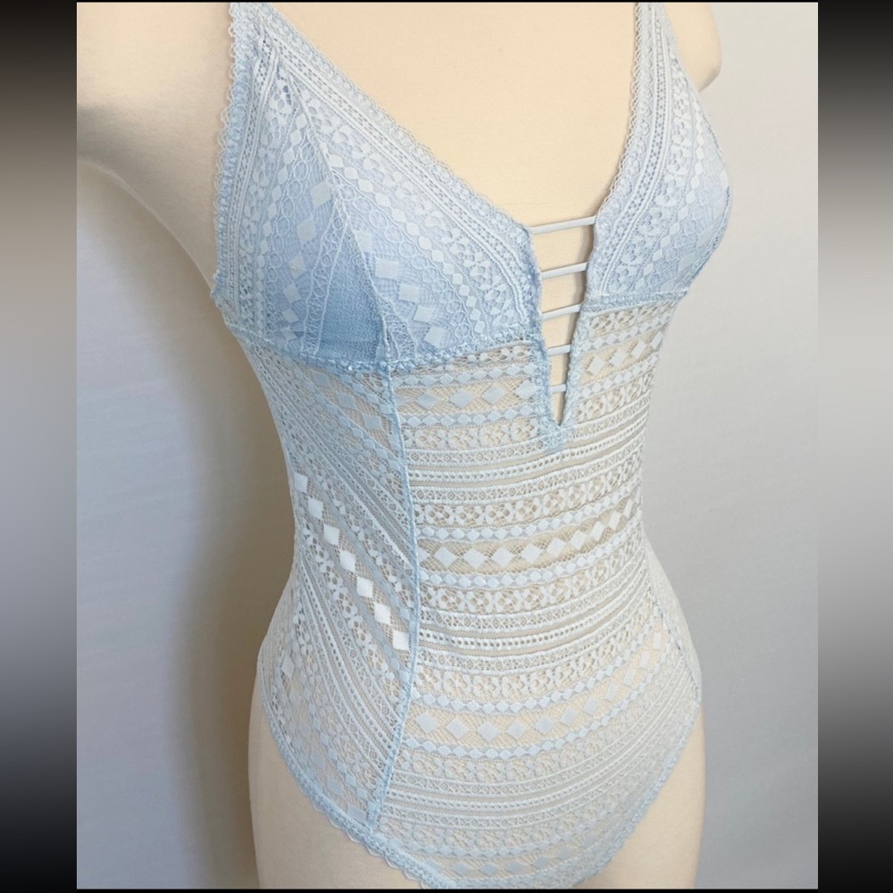 Hollister Crochet Lingerie Bodysuit🦋 - Picture 4 of 6